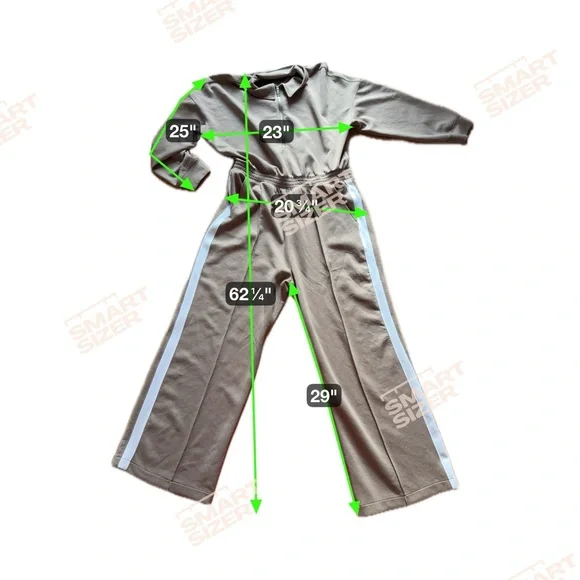 Abercrombie & Fitch Tan Jumpsuit Size XL - Picture 7 of 9